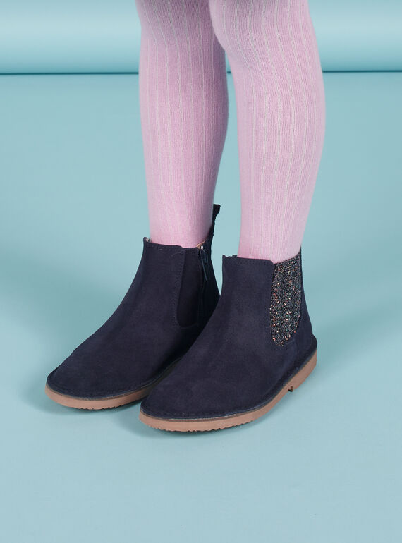Boots de color azul marino para niña MABOOTMAR / 21XK3574D0D070