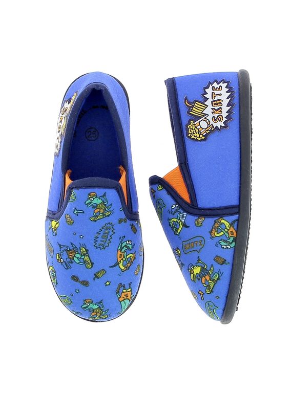 Boys' slip-on slippers CGSGSKATE / 18SK36X3D0BC218