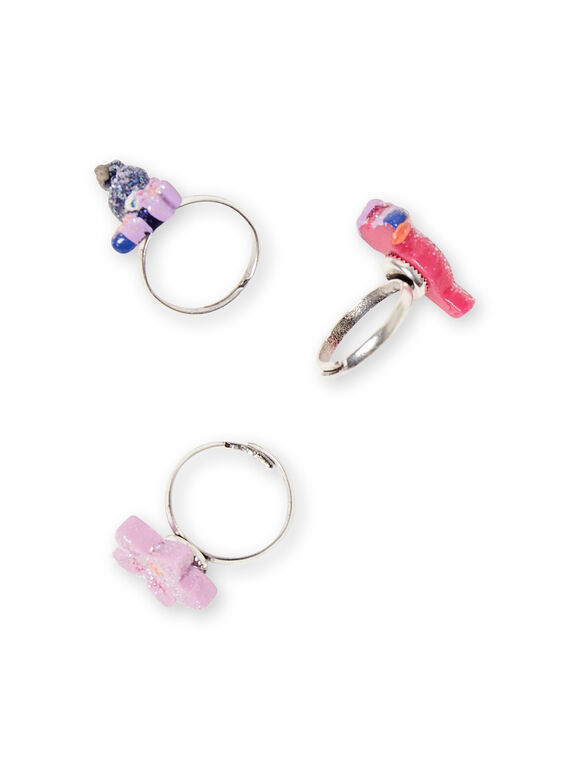 Pack de 3 anillos para niña LYANAURING / 21SI0171BAGF507