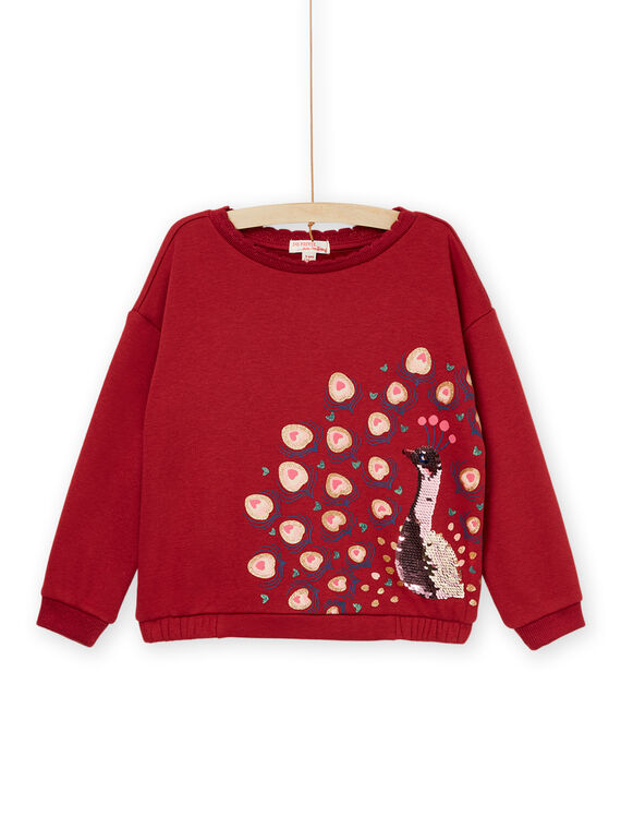 Sudadera de manga larga con estampado de pavo PAPRASWEA1 / 22W901S2SWE410