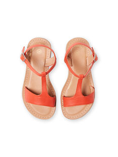 Sandalias de color naranja para niña LFSANDMADDIE / 21KK3551D0E400