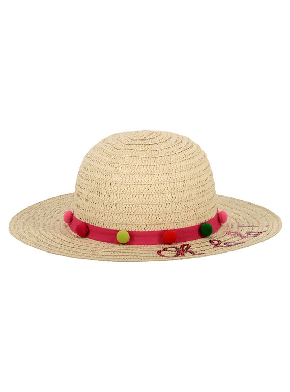 Sombrero con borla para niña FYAYEHAT / 19SI01M1CHA009
