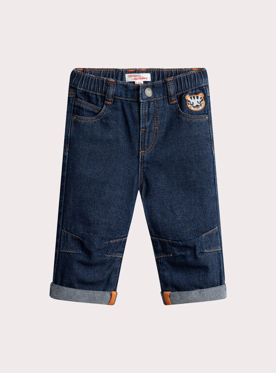 Vaqueros oscuros para bebé niño VUKOJEAN / 24WG1031JEAP274