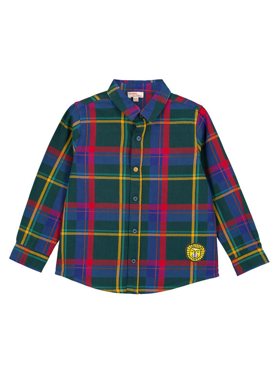 Camisa de cuadros Multicolor GOMUCHEM / 19W902F1CHMG626