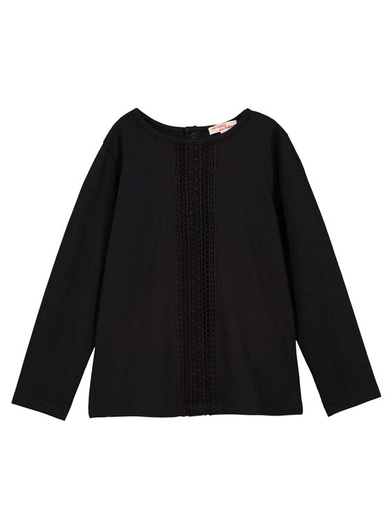 Camiseta Manga larga Negro Du Pareil Au Meme GAJOSTEE1 / 19W90135D32090