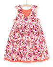 Vestido reversible rosa y naranja RANEOROB3 / 23S901O3ROBD310