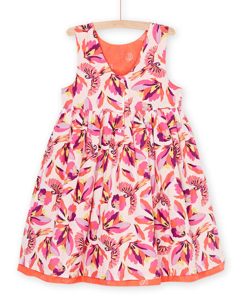 Vestido reversible rosa y naranja RANEOROB3 / 23S901O3ROBD310
