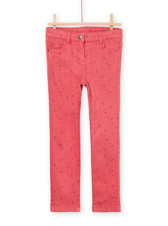 Pantalón de tela con estampado de estrella PAJOPANT3 / 22W901B1PAND305
