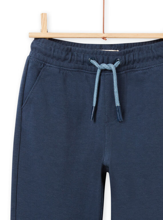 Pantalón milano elástico azul marino para niño NOMOPAN / 22S902N1PAN622