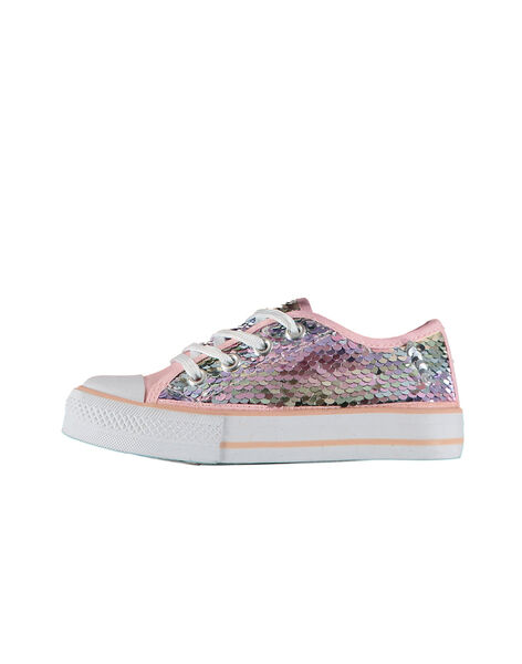 Tenis de lona lentejuelas para niña : comprar online - Zapatillas niña & niño | DPAM