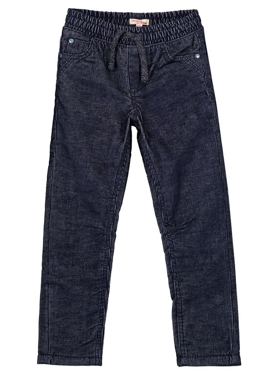 Pantalón de pana bicolor con forro polar GOTUPAN1 / 19W902Q1PAN705