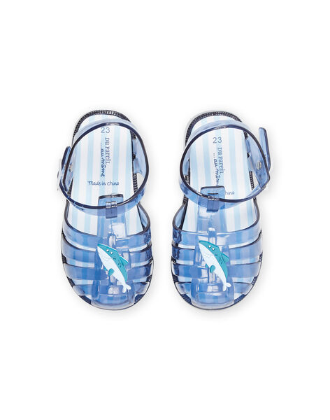 Sandalias de playa de color azul marino RUBAINSHARK / 23KK3831D0E070