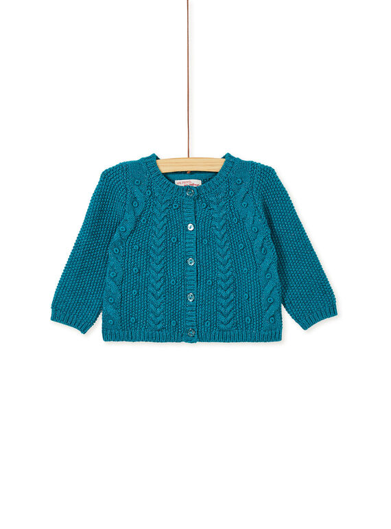 Dark Turquoise CARDIGAN KIBRICAR1 / 20WG09F2CARC217
