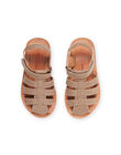 Sandalias de piel de color marrón ROSANDWHITE / 23KK3663D0E802