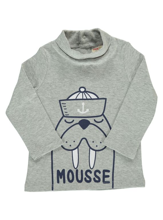 Baby boys' polo neck DUJOSOUP2 / 18WG10J2SPLJ908