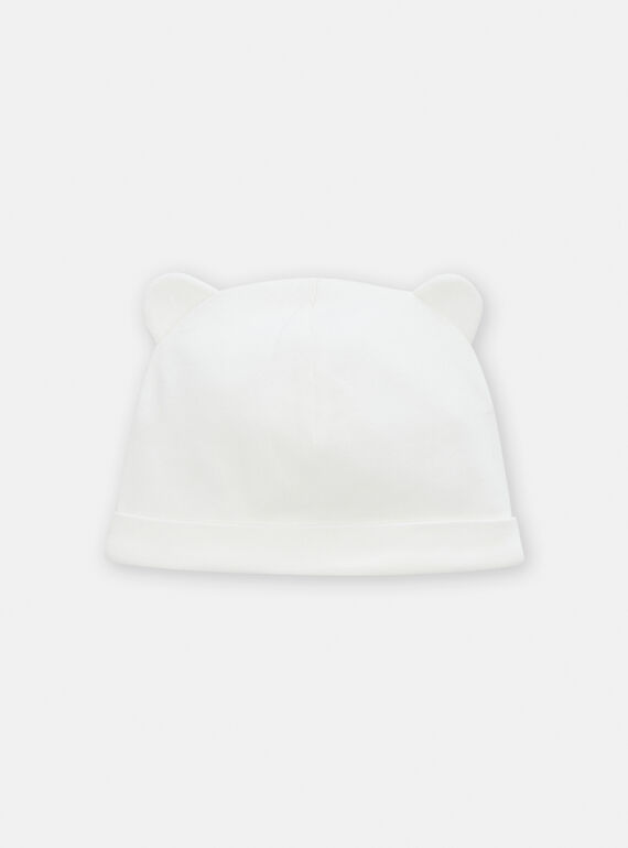 Gorro de color crudo para recién nacido VOU1BON / 24WF42C1BNA001