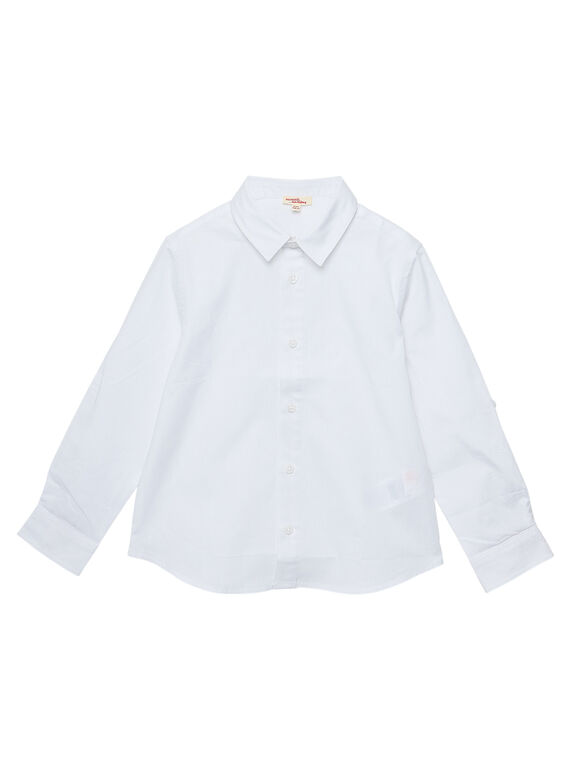 Camisa de color blanco para niño JOESCHEM2 / 20S90261D4G000