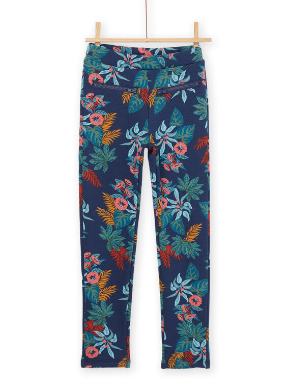 Pantalón con estampado tropical PAMENPANT1 / 22W901U2PAN713