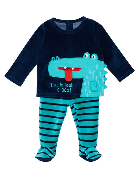 desconocido té Almacén Pijama de terciopelo para bebé niño : comprar online - Catálogo DPAM | DPAM