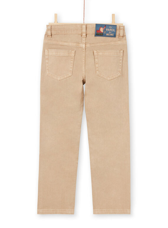 Vaquero beige para niño MOCOPAN / 21W902L1PAN811