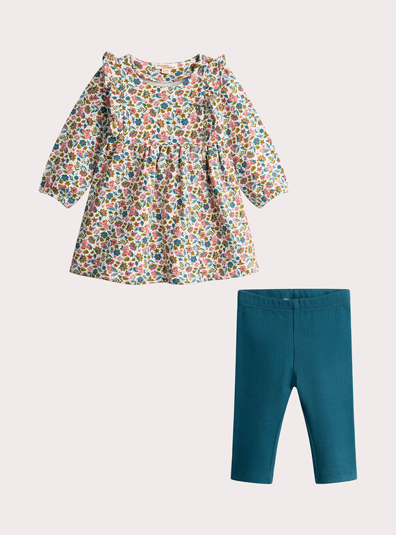 Conjunto con estampado de koala para niña  VIKLIENS / 24WG0941ENS001