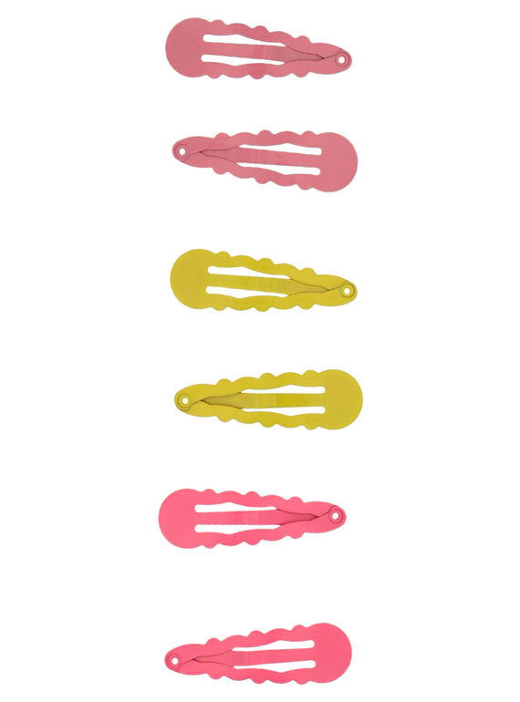 Horquillas con pinzas para niña FYACUCLIC2 / 19SI01W7BRT099