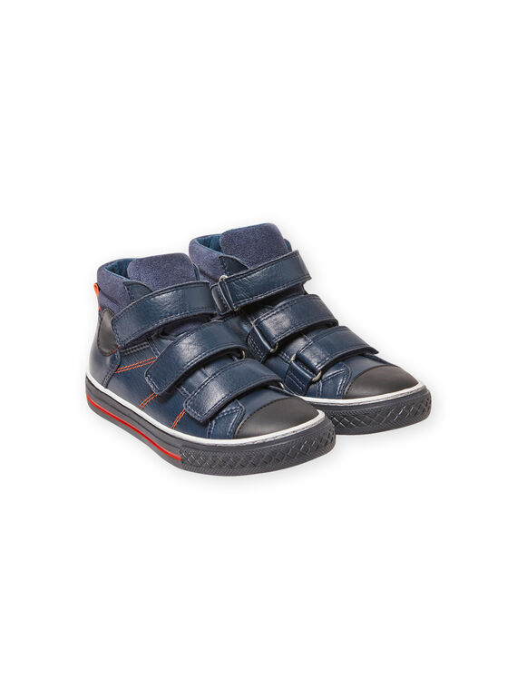 Zapatillas azul marino para niño MOBASTRIVNAVY / 21XK3653D3F070