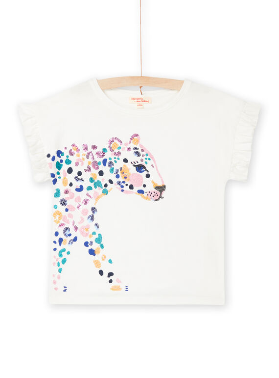 Camiseta con estampado de pantera RANAUTI2 / 23S901N1TMC001