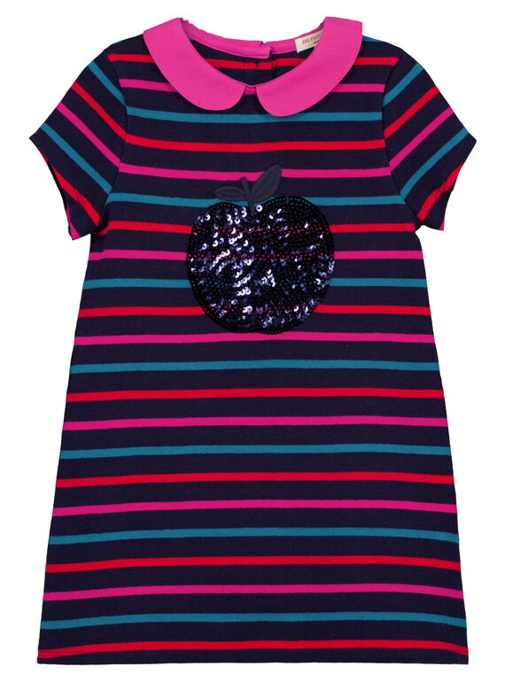 Vestido Azul marino Du Pareil Au Meme GAJOROB3 / 19W90146D2F070