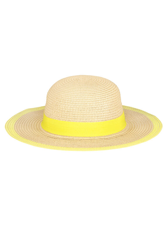 Sombrero de capelina para niña FYAPOHAT2 / 19SI01C2CHA009