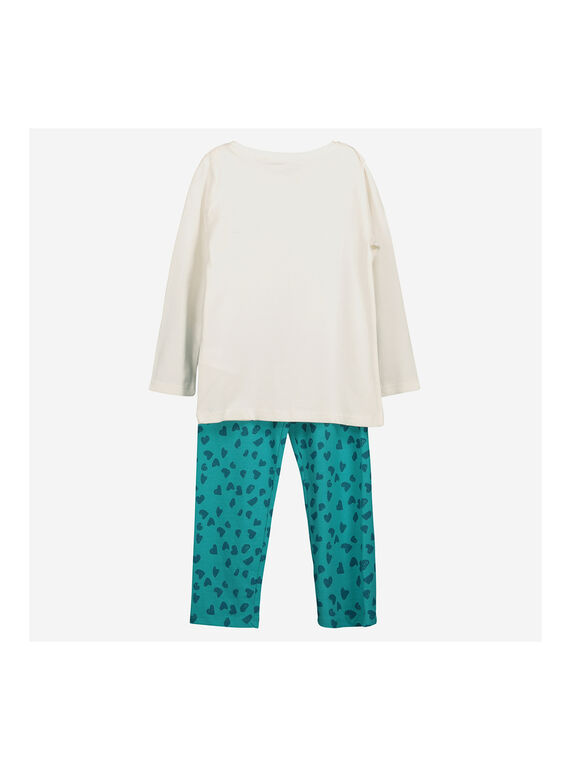 Pijama de algodón para niña FEFAPYJGIR / 19SH1142PYJ001