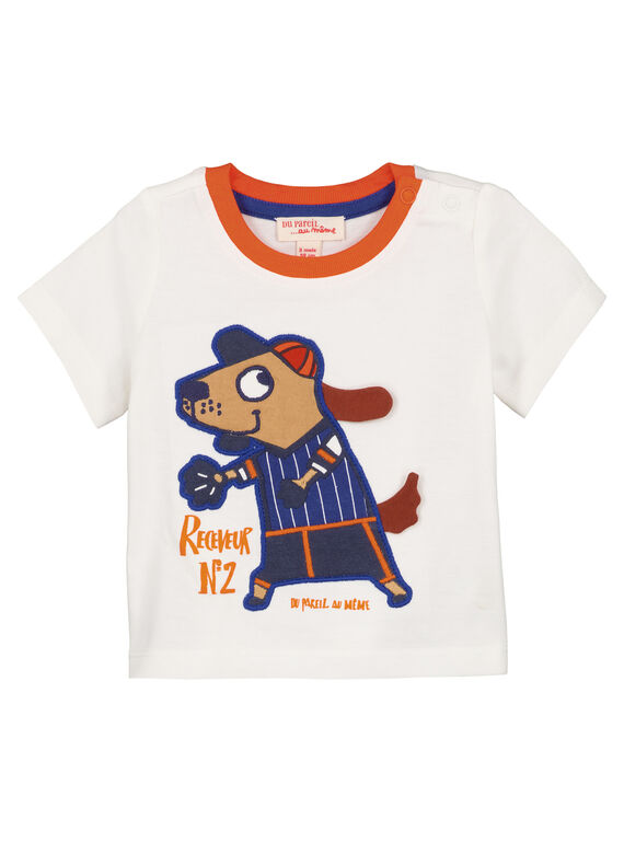 Camiseta Manga corta Crudo Du Pareil Au Meme GUSANTEE2EX / 19WG10C1TMC001