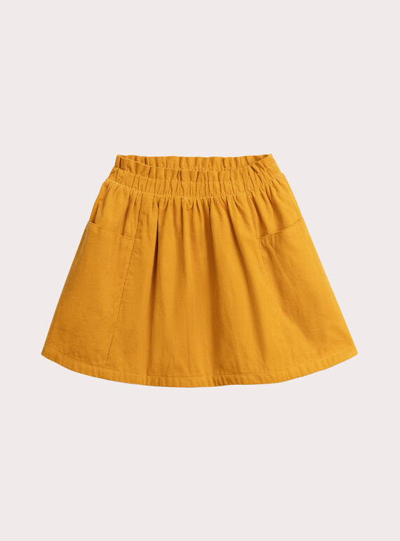 Falda reversible de pana de leopardo para niña  VABAJUP / 24W901Q1JUPB106
