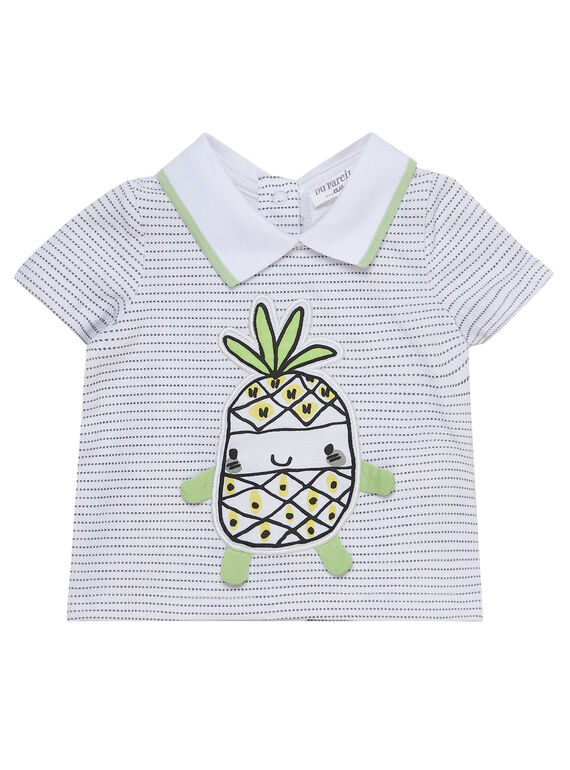 Camiseta de manga corta de color blanco JOU2TI1 / 20SF04M1TMC000