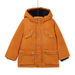 Parka lisa con capucha