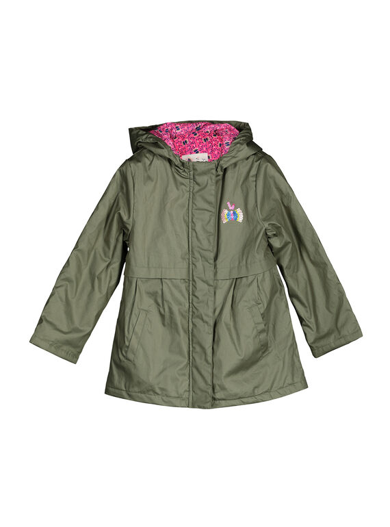 Parka con capucha para niña FAKAPARKA / 19S901X1PAR628