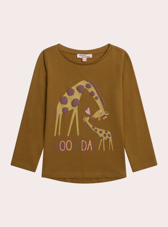 Yellow TEE SHIRT LS XACOTEE1 / 25W901O6TML107