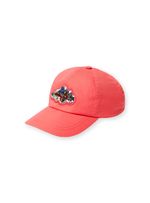 Gorra roja para niña LYAHACAP / 21SI01X1CHAF506