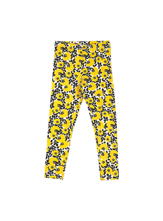 Leggings con estampado floral para niña FYALILEG / 19SI0121CAL099