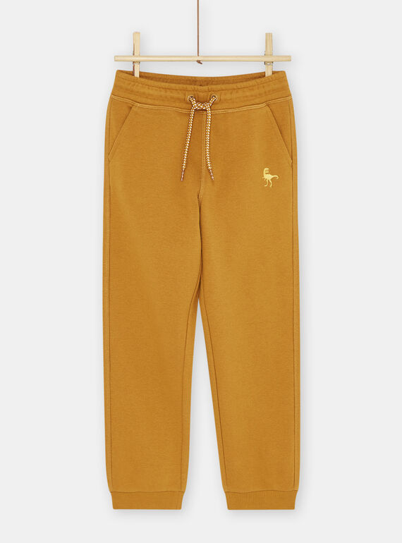 Pantalón de chándal de color caramelo para niño SOJOJOB3 / 23W902B4JGB809