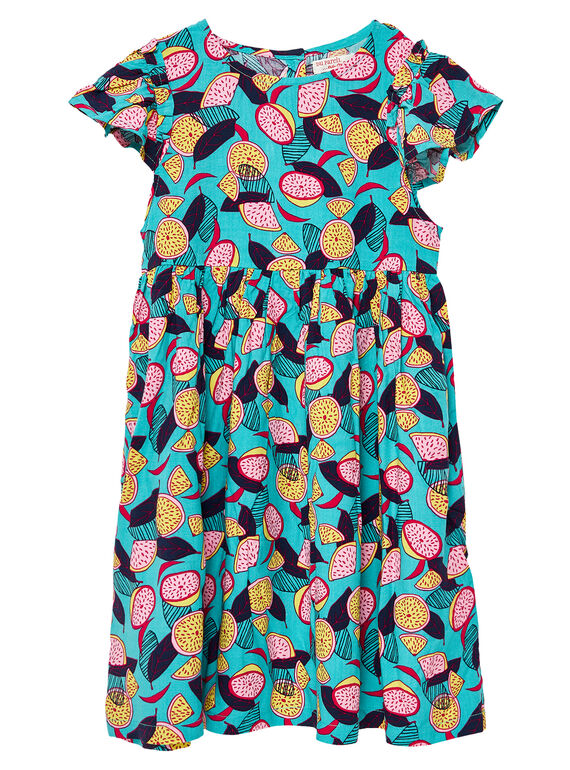 Vestido de color azul JAJOROB2 / 20S90143ROBC235