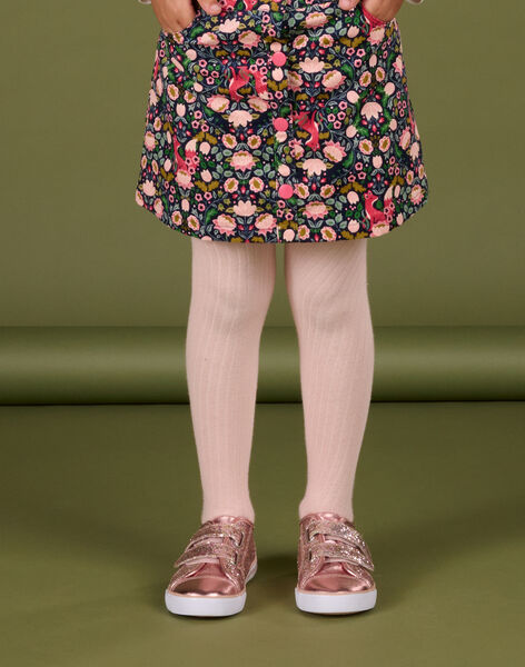 Falda de terciopelo con estampado floral PARHUJUP / 22W901Q1JUPC205