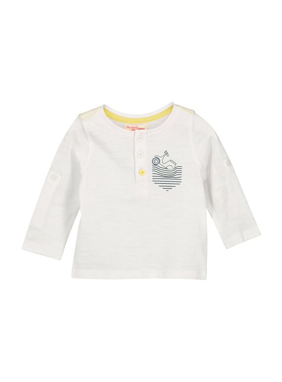 Camiseta con cuello tunecino para bebé niño FUJOTUN5 / 19SG1035TML000