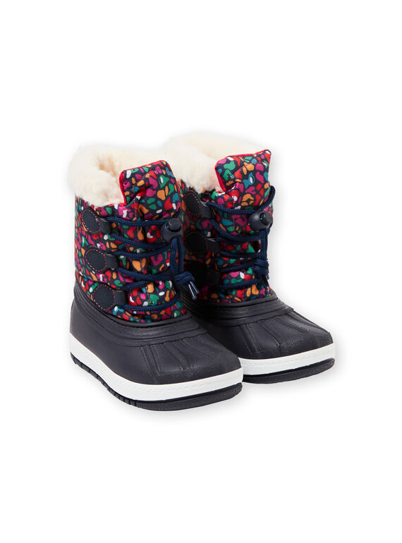 Botas de color azul marino para niña GFMONTNEA / 19WK35W1D3N070