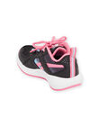 Zapatillas Reebok negras con detalles rosas para niño MAG57454 / 21XK3542D36090