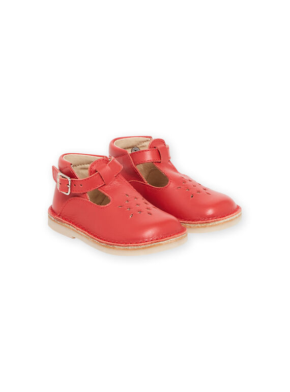 Salomés rojos para bebé niña NISALBASIR / 22KK3755D13050
