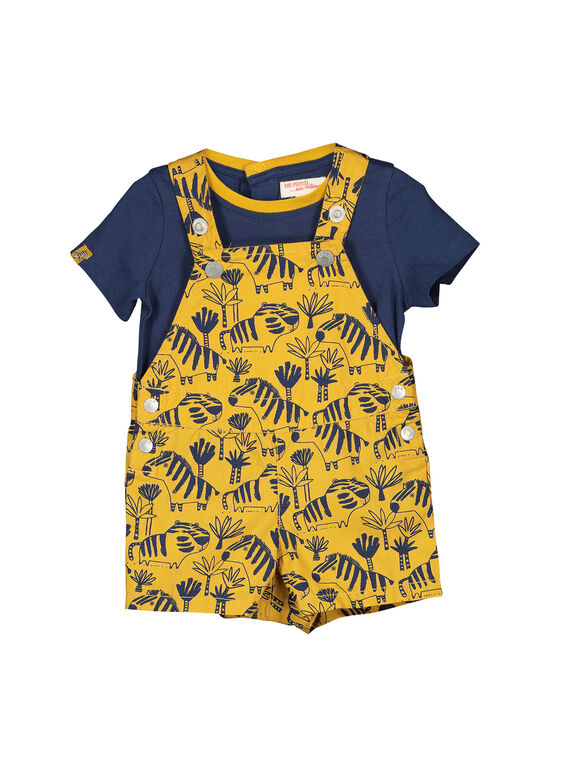 Conjunto de peto y camiseta para bebé niño FUBAENS / 19SG1061ENS107