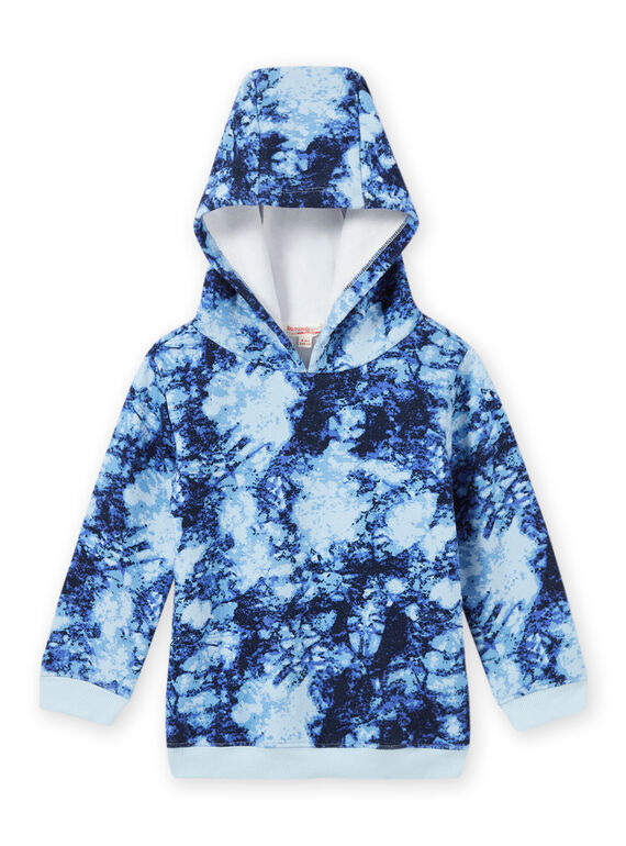 Sudadera con capucha tie-dye para niño MOPLASWE / 21W902O1SWEC208