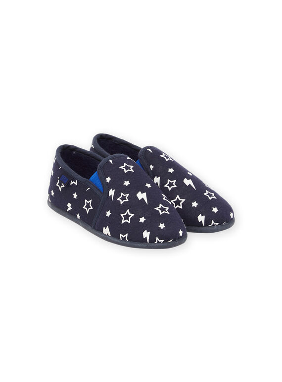 Patucos slip-on con estampado de estrella y rayo fosforescente POPANTPHOS / 22XK3641D0B070