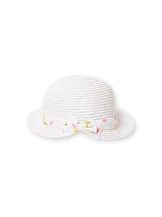 Sombrero blanco para bebé niña LYIBALCHA1 / 21SI09O2CHA000